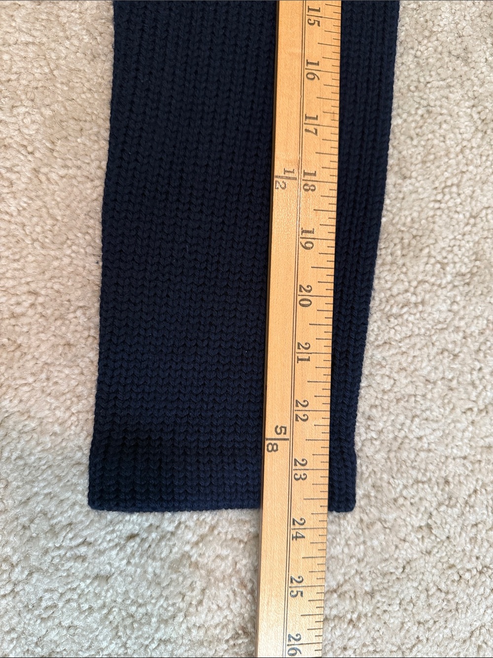 Polo Ralph Lauren Merino Sweater Blazer Hunter Navy Medium - Picture 10 of 16